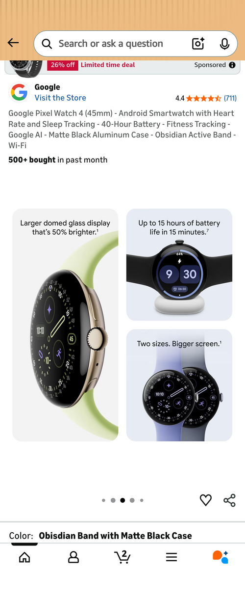 Google Pixel Watch 4 (45mm)