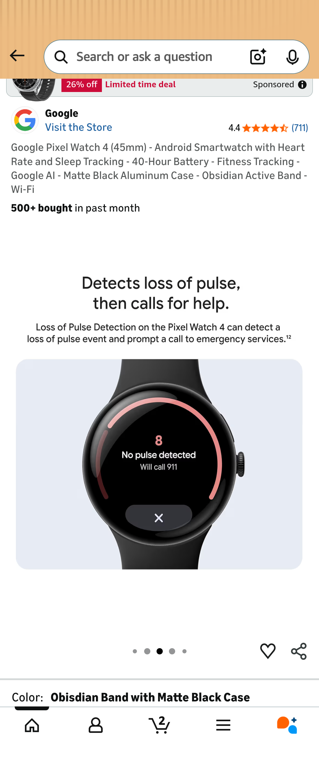 Google Pixel Watch 4 (45mm)